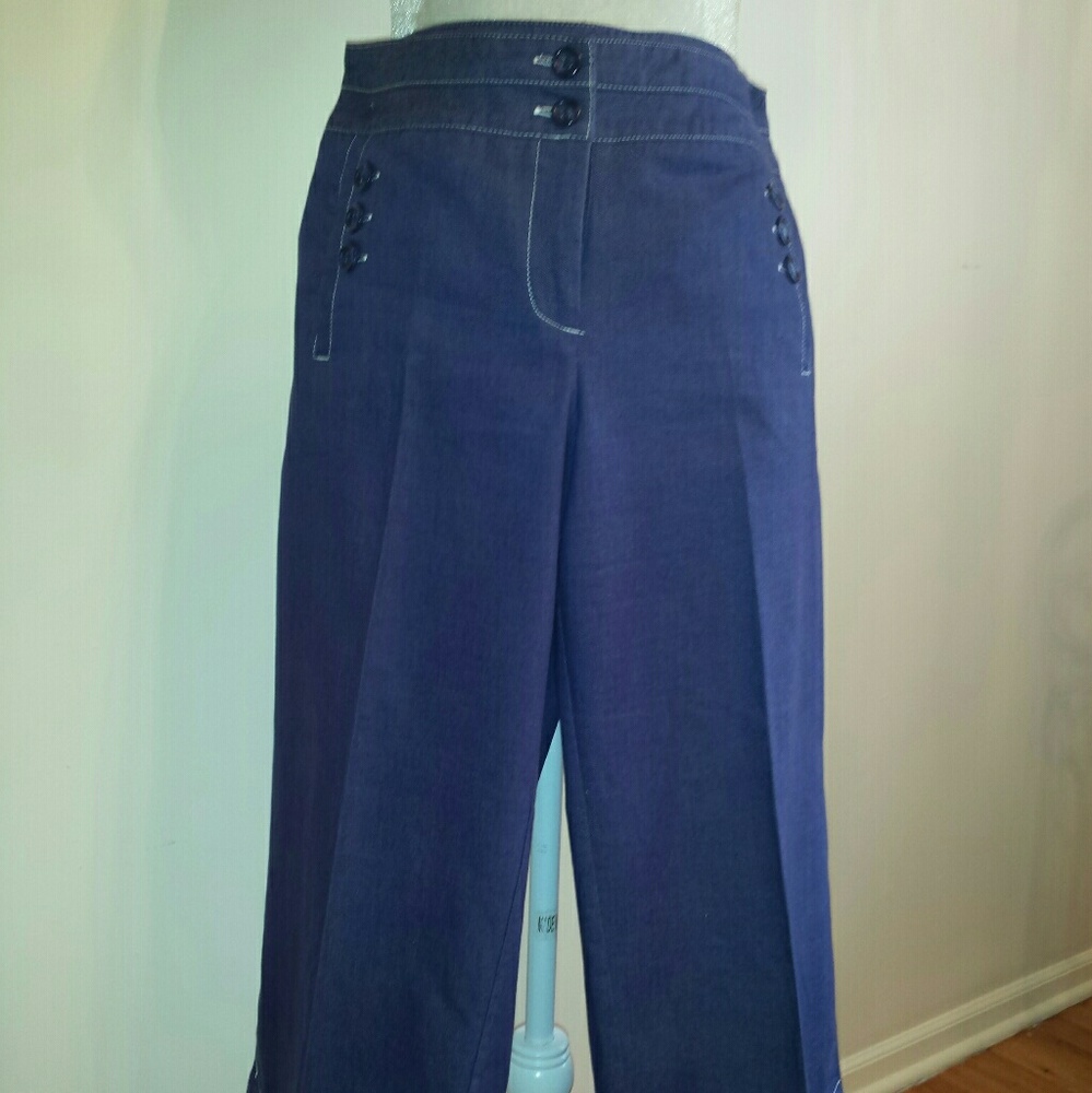 Wide Leg Capris